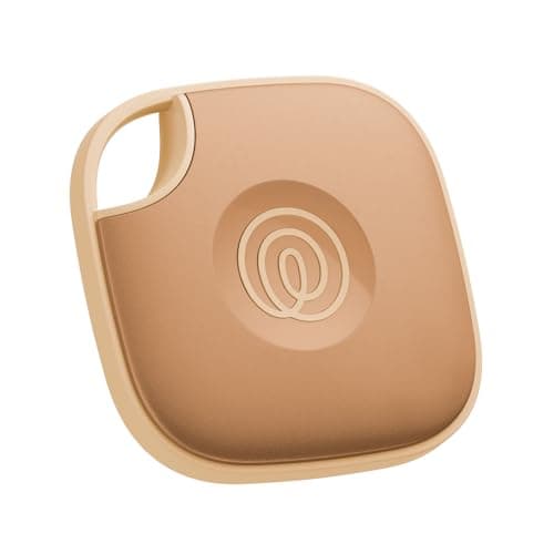 Life360 Tile - Bluetooth Tracker, Keys Finder and Item Locator for Keys, Bags and More. Phone Finder. Both iOS and Android Compatible. 1-Pack (Dune)