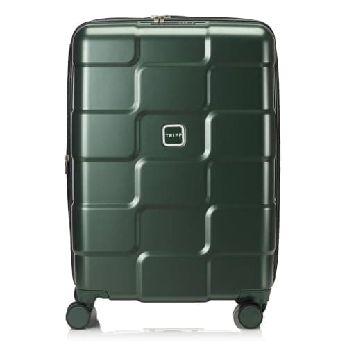 TRIPP Wave Olive Medium Expandable Suitcase