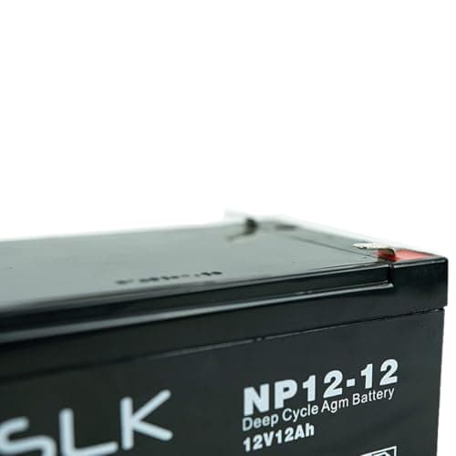 SLK Power Mobility Scooter AGM Battery Pair of 2 x 12v 12ah Reliable And long Lasting Replacement Batteries For Electric Scooters And Wheelchairs — view 4
