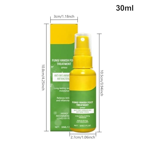 Foot Spray - Cooling Mist Care, Moisturising Foot Mist with Soothing Formula, Tired Feet Relief for Everyday Comfort Use, Feet Care Spray, Compact Warm Weather Sprays for travel use — view 6