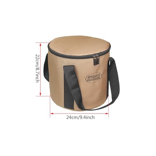Camping Utensil Bag – Portable Cookware Organizer, Zipper Pouch — view 6