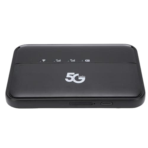 Xiuganpo 5G Mobile Hotspot WiFi 6 Travel Router with Nano SIM Slot
