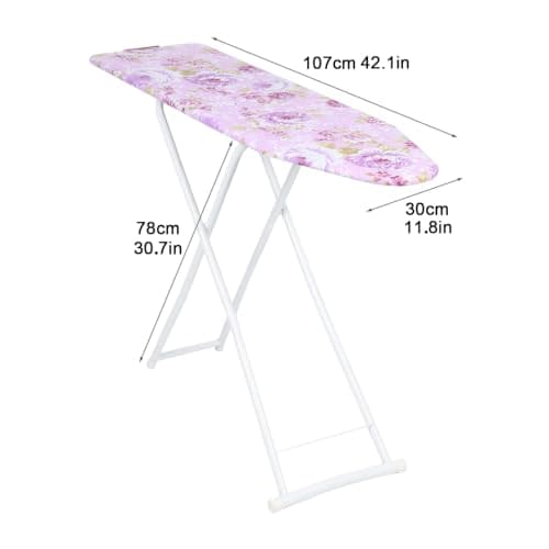 Ironing Boards 110X31X63-77CM 4 Adjustable Height Folding Ironing Boards — view 2