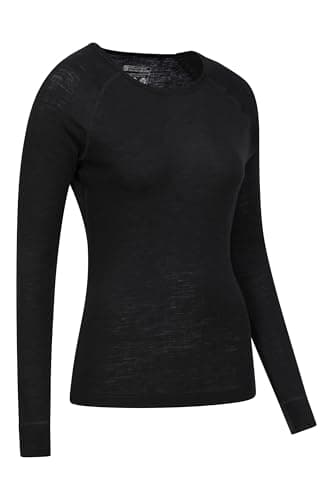 Mountain Warehouse Merino Womens Thermal Baselayer Top Black 12 — view 2