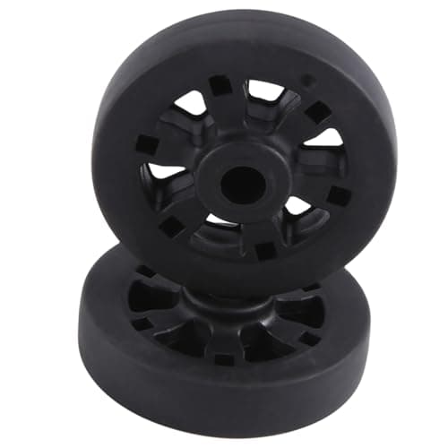 yomoe 55X13mm Set of 2 Luggage Wheel Suitcase Replacement Wheels, Luggage Suitcase PU Swivel Caster Wheel Bearings Repair Kit — view 3