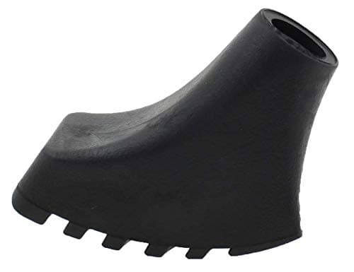 4X Shoe Shaped Trekking Hiking Stick Ferrules Tips (12mm) by Lifeswonderful — view 5
