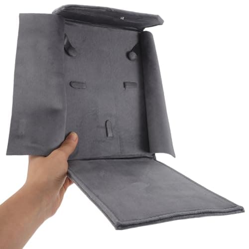 Abaodam Jewelry Storage Bag for Traveling Compact Jewelry Packing Bag Button Closure for Organizing Earrings Rings and Necklaces for Weekend Trips Daily Use — view 4
