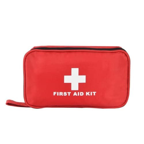 STREAMVOY Car First Aid Kit 2025 Standard Compliant – DIN 13164:2022 Certified, EU Road Traffic Approved, 2 CPR Face Masks & Wipes, Waterproof Compact Case with Velcro Straps for Vehicle Safety — view 2