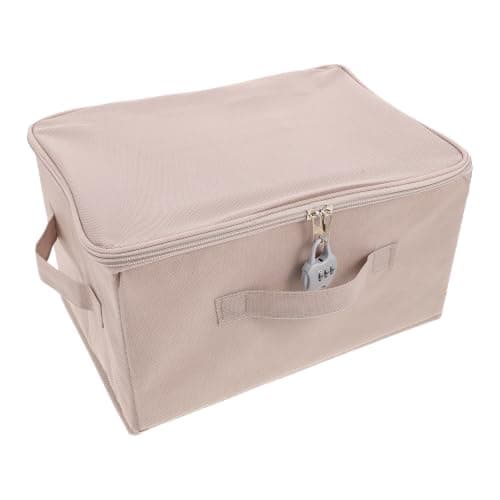 Veemoon Discreet Lockable Toy Bag, 12.6x9.45x7.1in Discreet Storage Bag