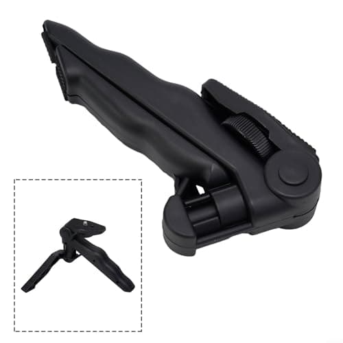 NbgrvB Portable Travel Tripod for Smartphone Black 16cm — view 6