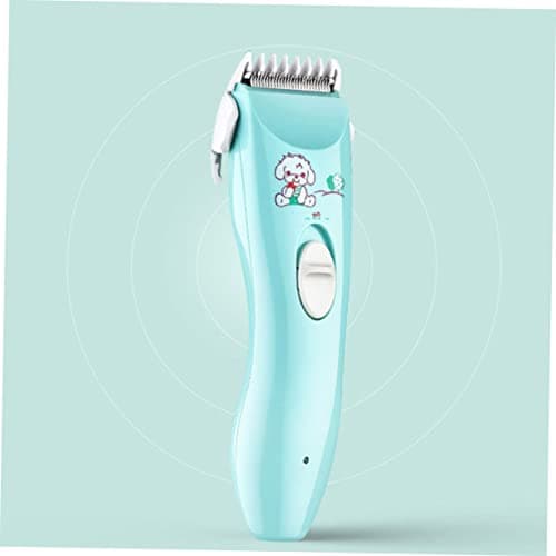 NOLITOY Rechargeable Electric Hair Clipper Sky-Blue with Safety Head Thin Tooth USB Charging Low Noise Portable Grooming Trimmer for Home and Whole Body Use — view 6