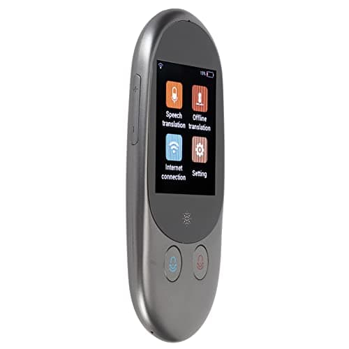 SIXRUN Language Translator Device, 126 Languages Online Translator (Black) — view 2