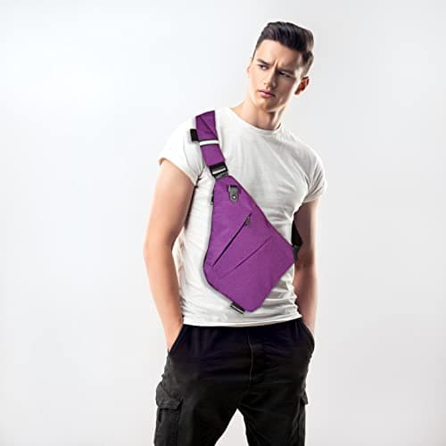 Ovecat Unisex Anti Theft Sash Sling Crossbody Bag — view 3
