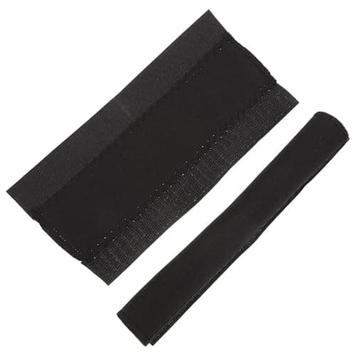Hohopeti 2pcs Bike Chain Protector for Cycling Travel, Neoprene Black Cover