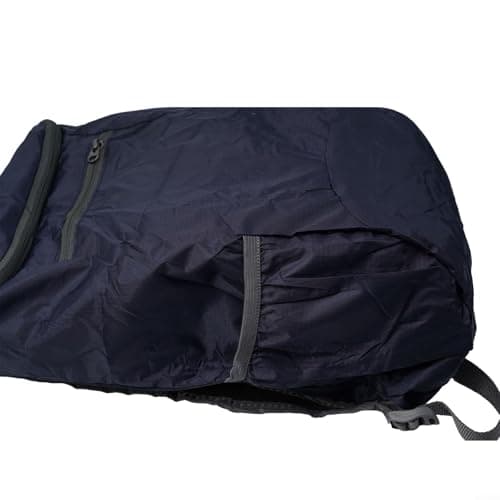 Posheliox For Ultra Light Foldable Hiking Rucksack 10L Packable Travel Bag Waterproof Outdoor Daypack For Camping Walking(Navy blue) — view 5