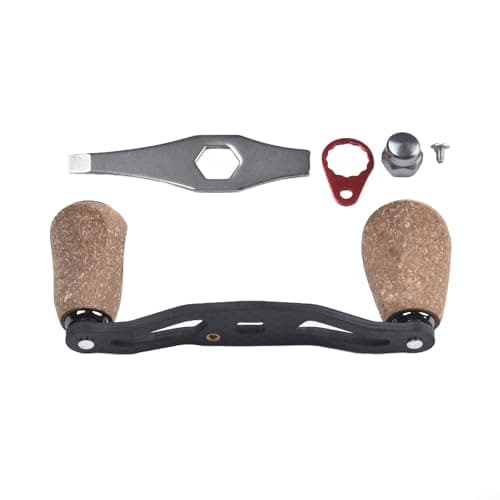 Cork Knob Baitcasting Handle 120mm for Left Right Hand(Right hand) — view 3
