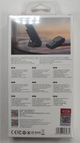 XO PR288 10000mAh Power Bank with 15W Wireless Charging, Black — view 2