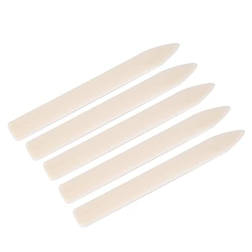 Xiuganpo Plastic Leather Craft Folders 5 Pcs Edge Creaser Tool (Plastic) — view 4