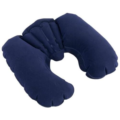 UMKY Travel Neck Pillow Neck Head Support Blue Cushion Pillow with Storage Bag for Plane Car Train Airplane Camping Hiking Backpacking — view 2