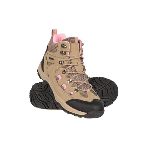 Mountain Warehouse Adventurer Womens Waterproof Boots Beige 8