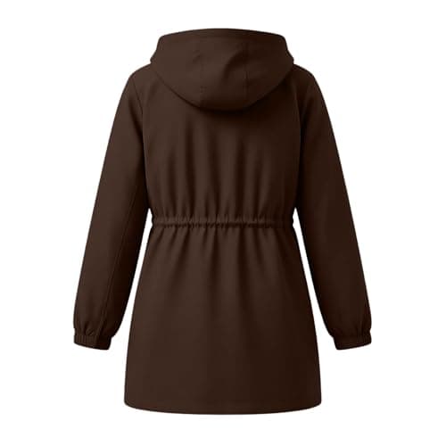 Znwerma women's rain jacket Waterproof Jacket Women Ladies Lightweight Jackets with Hood 2026 Windbreaker Rain Coat with Pockets Casual Long Sleeve Full Zip Raincoat Breathable Hiking Walking Coat — view 6