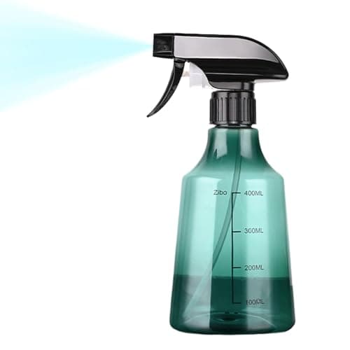 Spray Bottles, Refillable Sprayer, 7.87x3.35 inches Empty Container, Adjustable Nozzle, Cleaning Solution for Pet Care, Travelers Hair, Styling Kitchen, Degreasing Gardening, Home Office