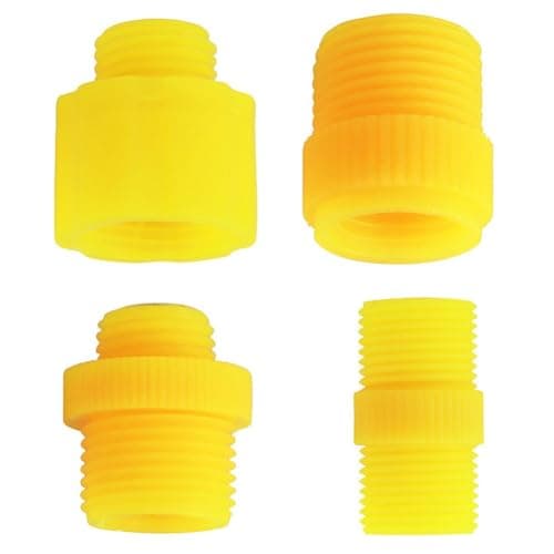 Helilyco for Heavy Duty TPE Sprayer Conversion Connector Electric Agricultural Equipment Multi-Size Adapter 10 Pack