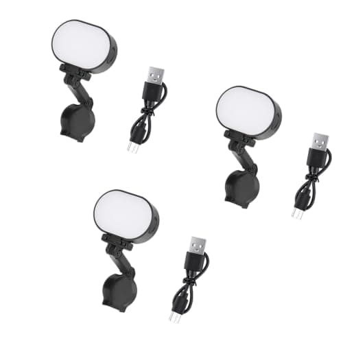 Compact Supplemental Camera Light, 3 pack