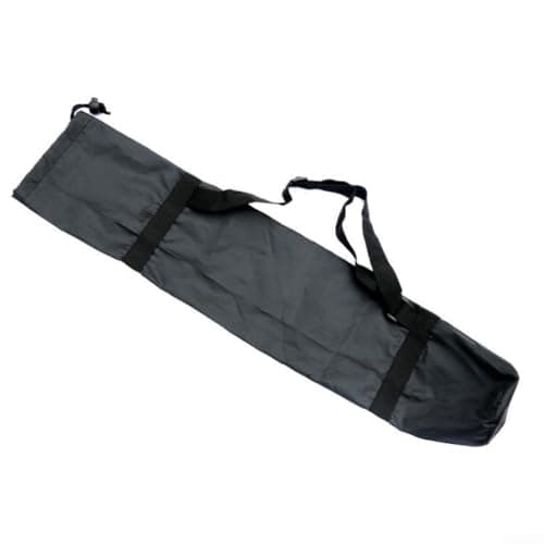 Folding Chair Storage Bag Heavy Duty Nylon Carry Case with Drawstring & Adjustable Strap for Camping Hiking BBQ Portable Organizer for Patio Chairs Trekking Poles Yoga Mats(28 * 120cm) — view 2