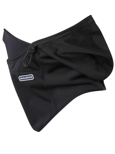 SEALSKINZ | Beetley | Waterproof All Weather Head Gaiter Hat | Extreme Outdoor Adventure Headwear | Lightweight & Breathable Black — view 2