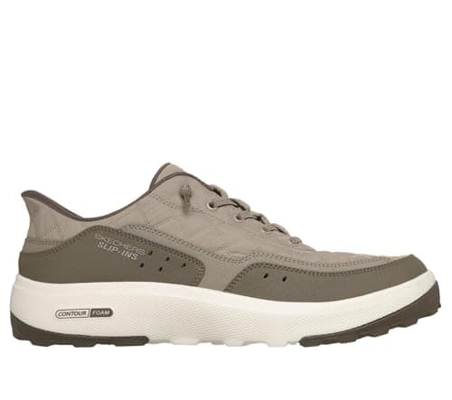 Skechers Men's Urban Explore Cozy Fit Slip-in, Taupe, 10 UK — view 4