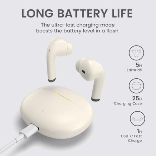Wireless Earbuds for Samsung, Bluetooth Headphones Mini Comfort Earphones — view 5
