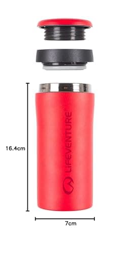 Lifeventure Thermal Mug, Leakproof & Vacuum Insulated Travel Coffee Cup — view 5