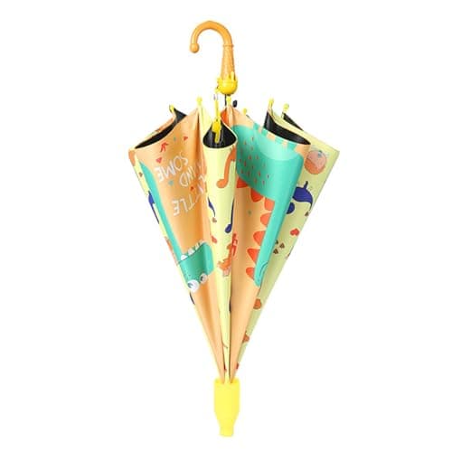Wakects Children Umbrella 210T High Density Cloth Kids Umbrella 8 Ribs Full Automatic Sunproof Folding Design for Kindergarten School Travel Camping Toddlers — view 5