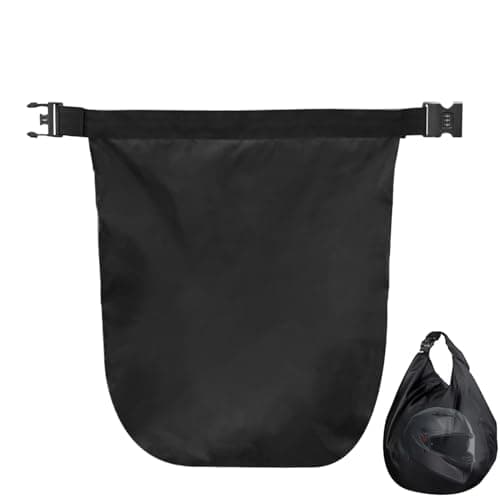 JINGLING Motorcycle Helmet Bag, Waterproof Carry Bag, Portable Helmet Bag with Combination Lock for Outdoor, Motorcycle, Scooter, Adventure & Travel