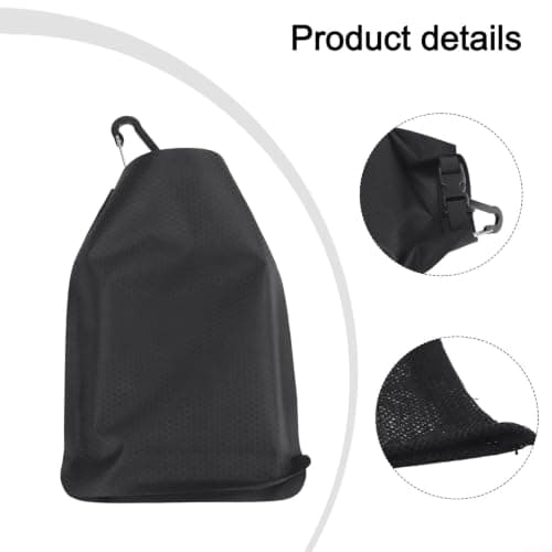 Glewi Nylon Mesh Soap Case 6.7x5.2in Breathable Quick Dry(White) — view 4