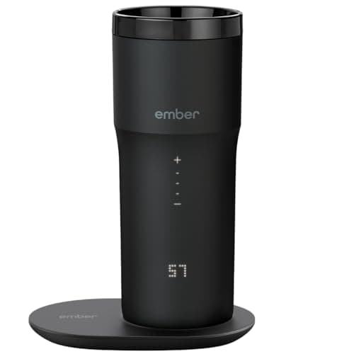 Ember Temperature Control Smart Travel Mug 2+ with Apple Find My Feature - 355 ml App-Controlled, Rechargeable Insulated Coffee Flask with Leakproof Lid - Fits Most Cup Holders - 3-hr Battery Life — view 3