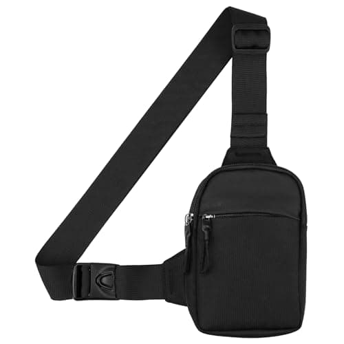 Fantasyon Small Sling Bag, Water Resistant Chest Crossbody