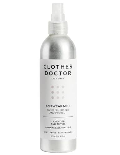 Knitwear Mist Lavender and Thyme | Hated By Moths, Refresh, Scent & Soften| Spray onto Wool Cashmere Mohair Angora & Mixed Yarn Knitwear | Natural Ingredients Vegan Biodegradable Made in Britain
