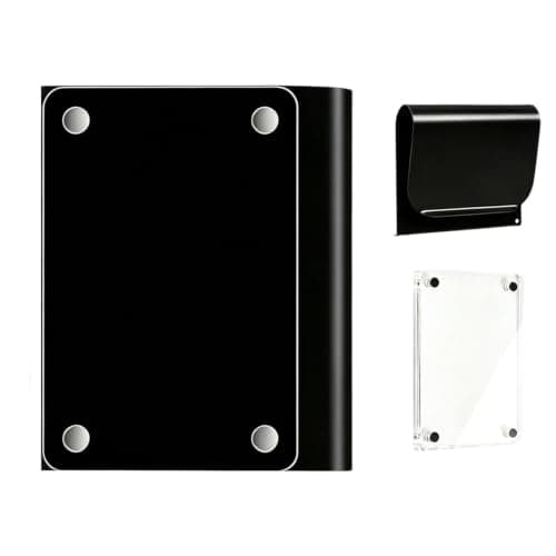 Car Visor Photo Clip Clear 3.54x2.36 In Magnetic Non-Slip Organizer