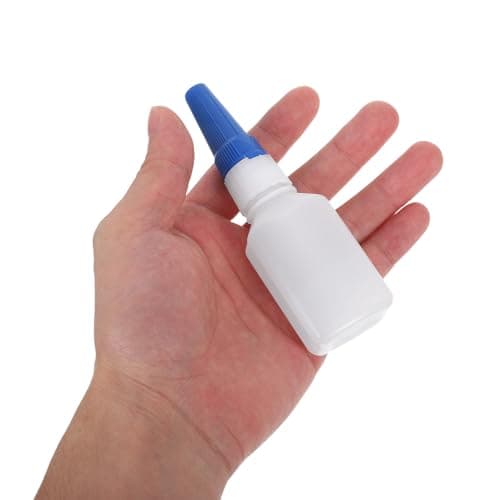 20pcs Small Plastic Glue Bottle with Fine Tip, 20ml White Dispenser — view 4