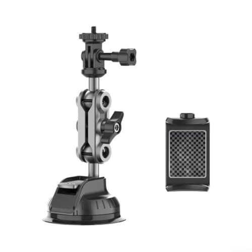 Suction Cup Mount Secure Suction Grip Compact With Phone Clip — view 5