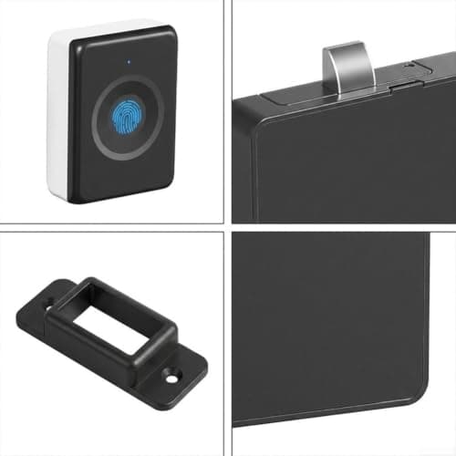 Biometric Cabinet Lock USB Charge 20 Users(English) — view 4