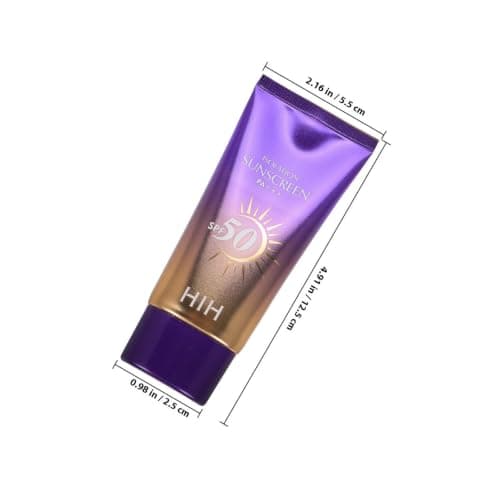 Purple Liquid Sunscreen for Face and Body, Broad Spectrum UV Protection — view 2