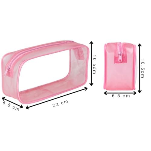 Soul Projekt Large Clear Pencil Case for Girls Back to School — view 3