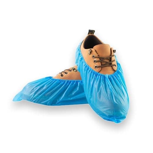 SIYUPU 10 Pack Boot Covers, Shoes Covers Overshoes Extra Thick Waterproof Overshoes Shoe Protector Slip Overshoes, Indoor Outdoor Heavy Duty