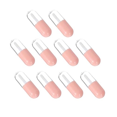 10 Pack 5ml Pink Plastic PP Lip Gloss Tubes for DIY