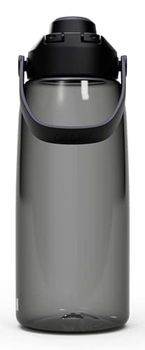 Camelbak THRIVE CHUG 950 ml – bike bottle – leak-proof – soft drinking spout – ideal for on the go – keeps hydrated even on hot days – Charcoal, size: OS — view 2