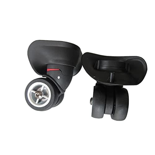 Colcolo A08 Luggage Wheel Replacement, Universal Wear Resistant Swivel Casters Suitcase Wheels for Luggage Box Trolley Case Parts Accessories Repair, Small — view 6