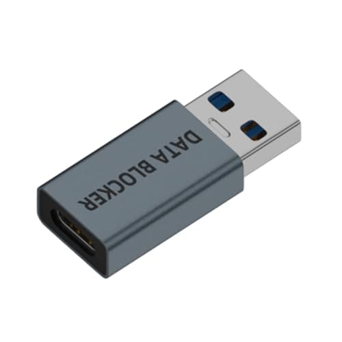 Secure Charging Adapter Data Transfer Lightweight Pocket Size for Public USB Port Devices Travel Essential Anti Data Theft Charging
